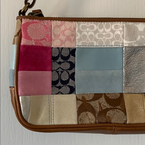 COACH Rare Patchwork Mini Purse - Picture 3 of 16